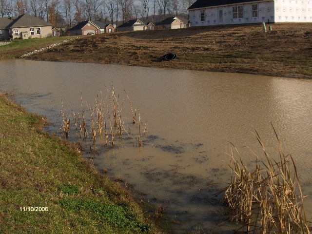 Pond Sedimentation