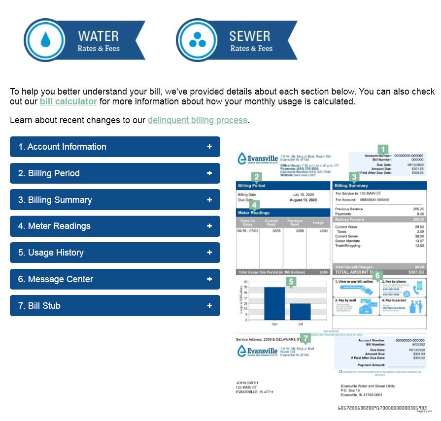 New Billing Statement