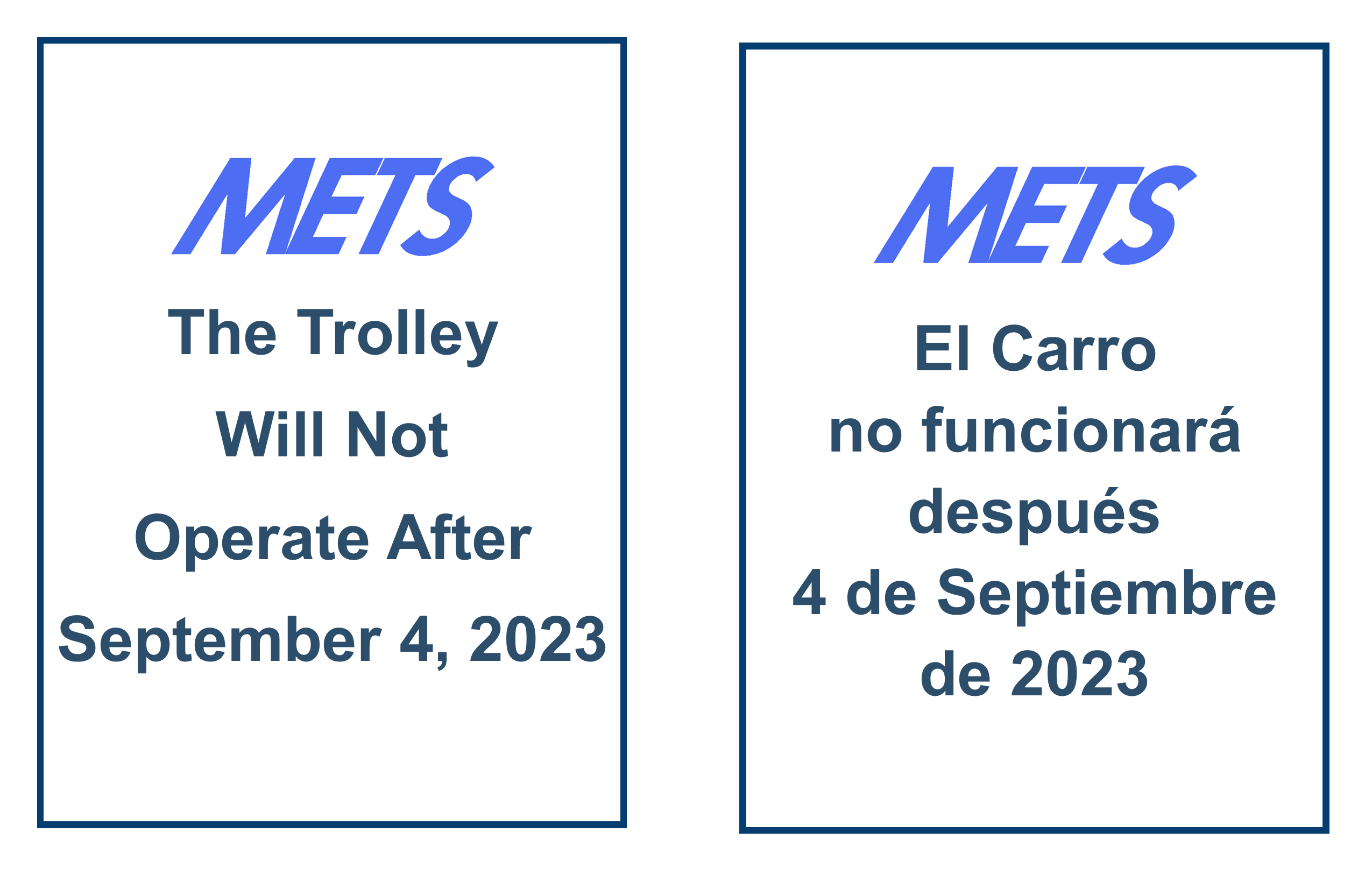 9-4-23 TROLLEY E&S