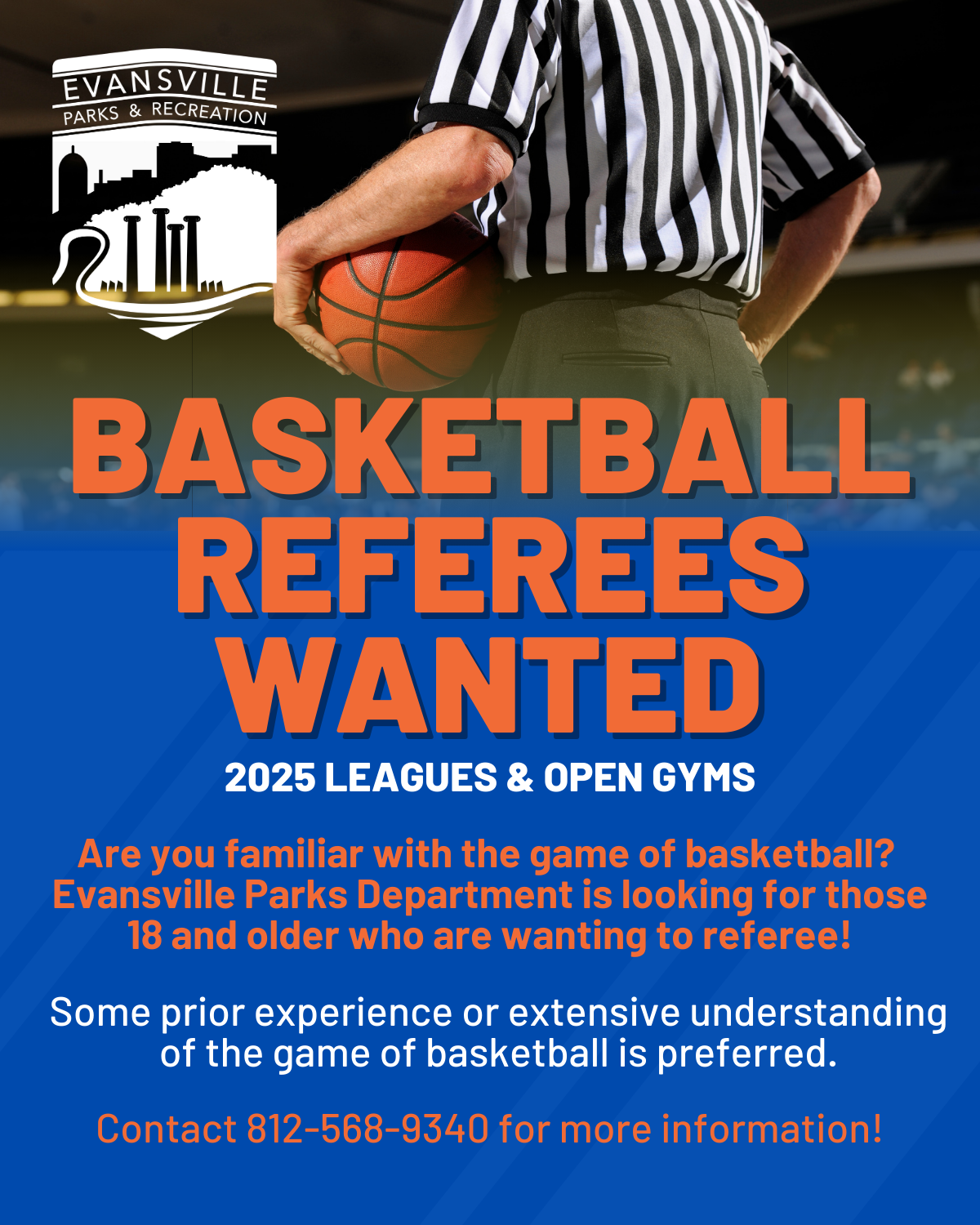 Basketball Referee Wanted